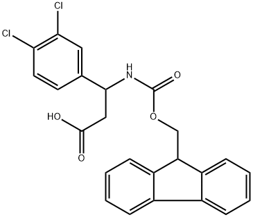 3-(3,4-DICHLORO-PHENYL)-3-(9 H-FLUOREN-9-YLMETHOXYCARBONYLAMINO)-PROPIONIC ACID