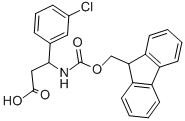 3-(3-CHLORO-PHENYL)-3-(9 H-FLUOREN-9-YLMETHOXYCARBONYLAMINO)-PROPIONIC ACID