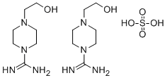 4-(2-HYDROXYETHYL)-PIPERAZINE-1-CARBOXAMIDINE HEMISULFATE >98%,4-(2-HYDROXYETHYL)-PIPERAZINE-1-CARBOXAMIDINE HEMISULFATE