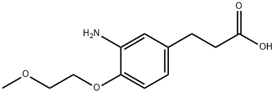 3-[3-AMINO-4-(2-METHOXYETHOXY)PHENYL]PROPANOIC ACID