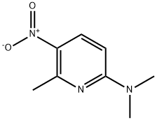 6-(DIMETHYLAMINO)-3-NITRO-2-PICOLINE Structural