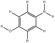 4-AMINOPHENOL-D7 Structural