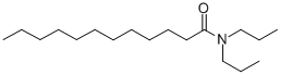 N,N-dipropyldodecanamide Structural