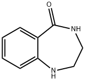 1,2,3,4-tetrahydrobenzo(e)(1,4)diazepin-5-one Structural