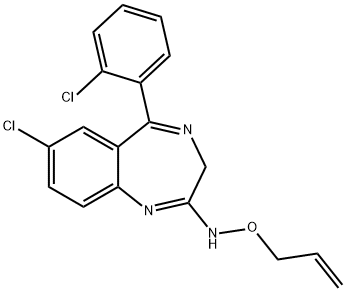 Uldazepam Structural