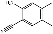 2-AMINO-4,5-DIMETHYLBENZONITRILE Structural