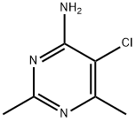 4-AMINO-5-CHLORO-2,6-DIMETHYLPYRIMIDINE Structural