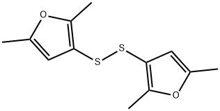 3,3'-dithiobis[2,5-dimethylfuran] Structural