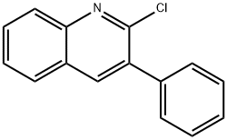 2-CHLORO-3-PHENYLQUINOLINE Structural