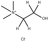 CHOLINE-1,1,2,2-D4 CHLORIDE Structural