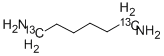 HEXAMETHYLENE-1,6-13C2-DIAMINE Structural