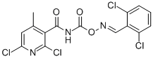 (2,6-DICHLORO-4-METHYLPYRIDIN-3-YL)([(([(2,6-DICHLOROPHENYL)METHYLENE]AMINO)OXY)CARBONYL]AMINO)METHANONE