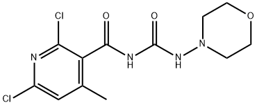 N-[(2,6-DICHLORO-4-METHYL-3-PYRIDYL)CARBONYL]-N'-MORPHOLINOUREA