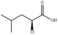 (S)-2-CHLORO-4-METHYL-N-VALERIC ACID Structural