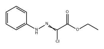 ETHYL (2E)-CHLORO(PHENYLHYDRAZONO)ACETATE Structural