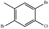 1,4-Dibromo-2-chloro-5-methylbenzene Structural