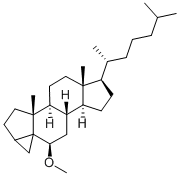 3ALPHA,5-CYCLO-5ALPHA-CHOLESTAN-6BETA-OL METHYL ETHER Structural