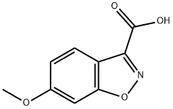 6-METHOXYBENZO[D]ISOXAZOLE-3-CARBOXYLIC ACID Structural