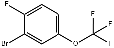 1-BROMO-2-FLUORO-5-(TRIFLUOROMETHOXY)BENZENE Structural