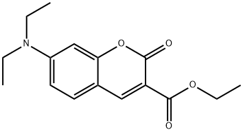 7-(DIETHYLAMINO)COUMARIN-3-CARBOXYLIC ACID ETHYL ESTER Structural