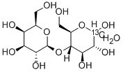 [1-13Cglc]Lactose Monohydrate Structural