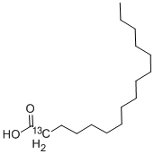 HEXADECANOIC ACID-2-13C Structural