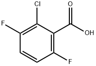 2-CHLORO-3,6-DIFLUOROBENZOIC ACID Structural