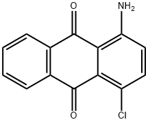 1-amino-4-chloroanthracene-9,10-dione Structural