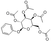 PHENYL-2,3,4,6-TETRA-O-ACETYL-BETA-D-GALACTOPYRANOSIDE Structural