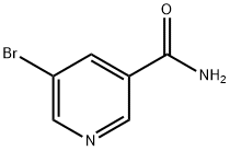 5-Bromonicotinamide Structural