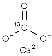 CALCIUM CARBONATE-13C Structural