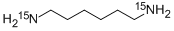 HEXAMETHYLENEDIAMINE-15N2  98+ ATOM % 1& Structural