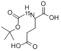 L-GLUTAMIC-15N ACID, N-T-BOC DERIVATIVE