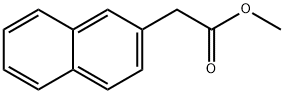 Beta-Naphthylacetic acid,methyl ester Structural