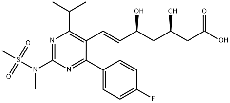 Rosuvastatin Structural Picture