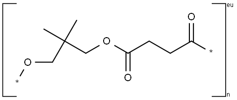 POLY(2,2-DIMETHYL-1,3-PROPYLENE SUCCINATE) Structural