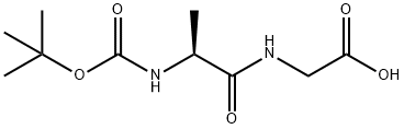 BOC-ALA-GLY-OH Structural