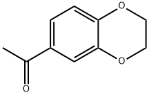 6-Acetyl-1,4-benzodioxane Structural