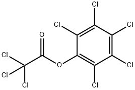 TRICHLOROACETIC ACID PENTACHLOROPHENYL ESTER Structural