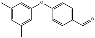 4-(3,5-DIMETHYLPHENOXY)BENZALDEHYDE Structural