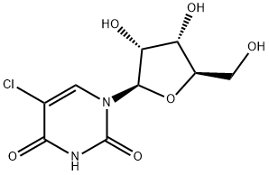 5-Chlorouridine Structural