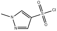1H-Pyrazole-4-sulfonylchloride,1-methyl-(9CI) Structural Picture