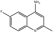 4-AMINO-6-FLUORO-2-METHYLQUINOLINE Structural