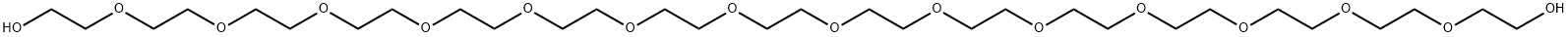 3,6,9,12,15,18,21,24,27,30,33,36,39,42-tetradecaoxatetratetracontane-1,44-diol     