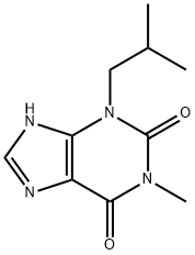 3-ISOBUTYL-1-METHYLXANTHINE Structural