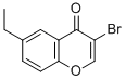 3-BROMO-6-ETHYLCHROMONE Structural