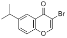 3-BROMO-6-ISOPROPYLCHROMONE Structural