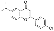 4'-CHLORO-6-ISOPROPYLFLAVONE Structural