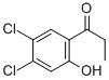 4'',5''-DICHLORO-2''-HYDROXYPROPIOPHENONE Structural