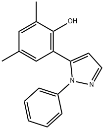 2,4-DIMETHYL-6-(1-PHENYL-1H-PYRAZOL-5-YL)PHENOL